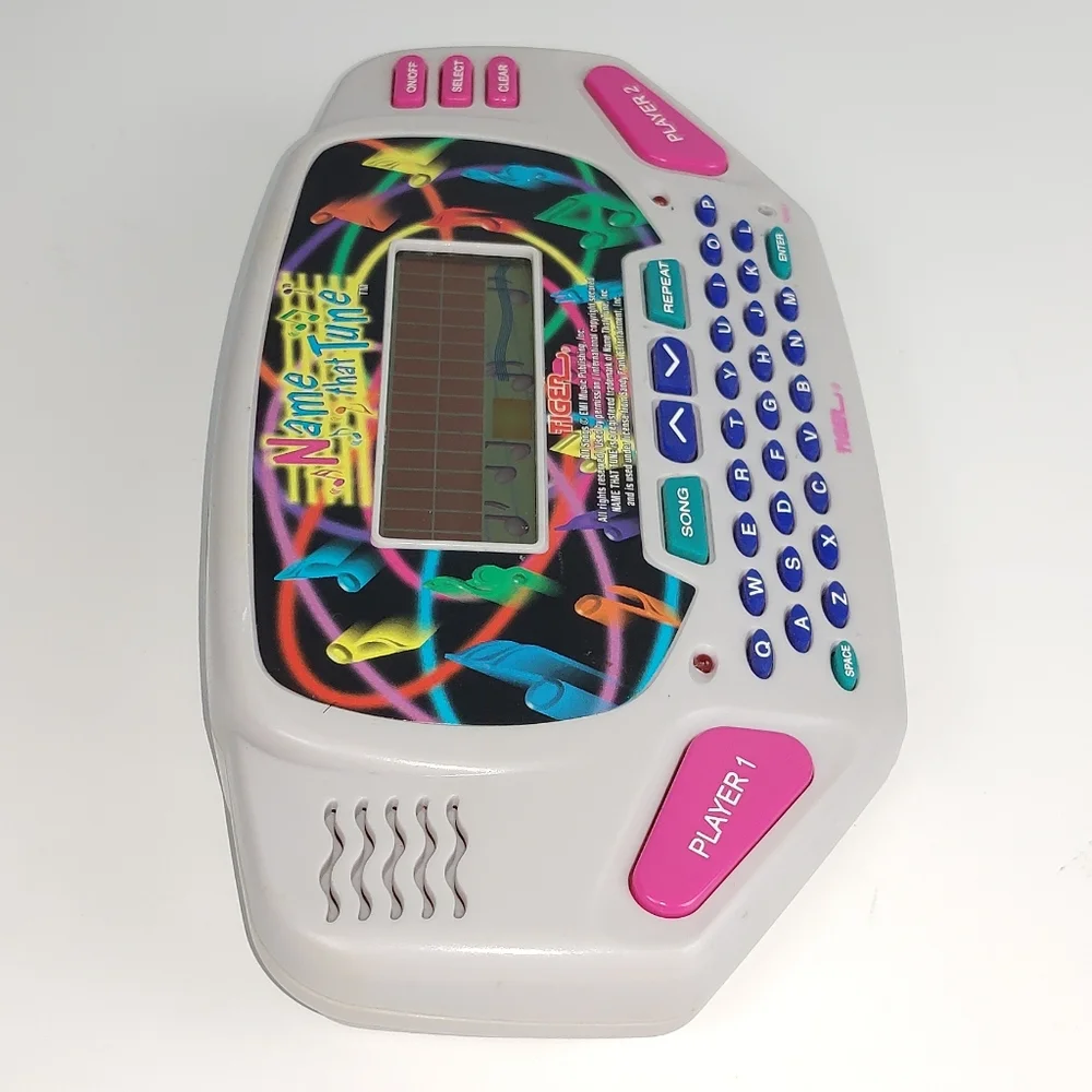 Name that Tune Handheld Game 90's VTG Vintage Retro Tiger Electronics Technology